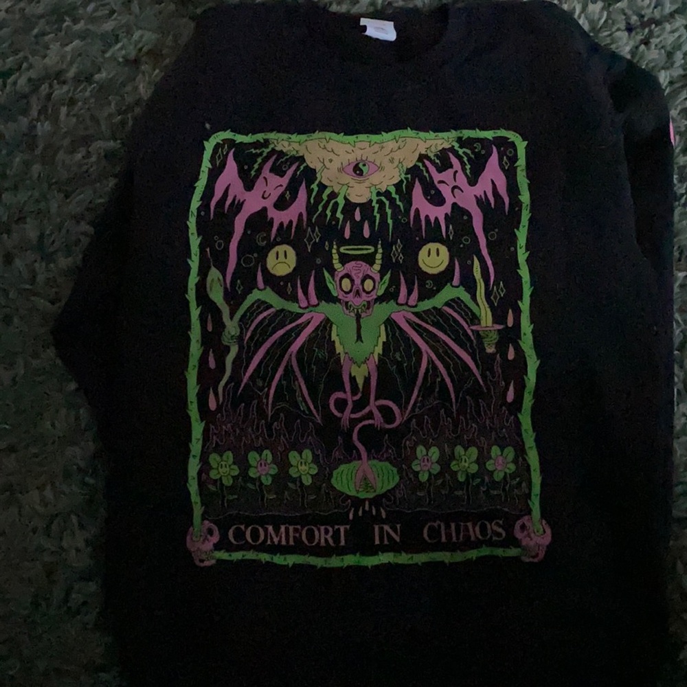 Comfort in chaos crewneck